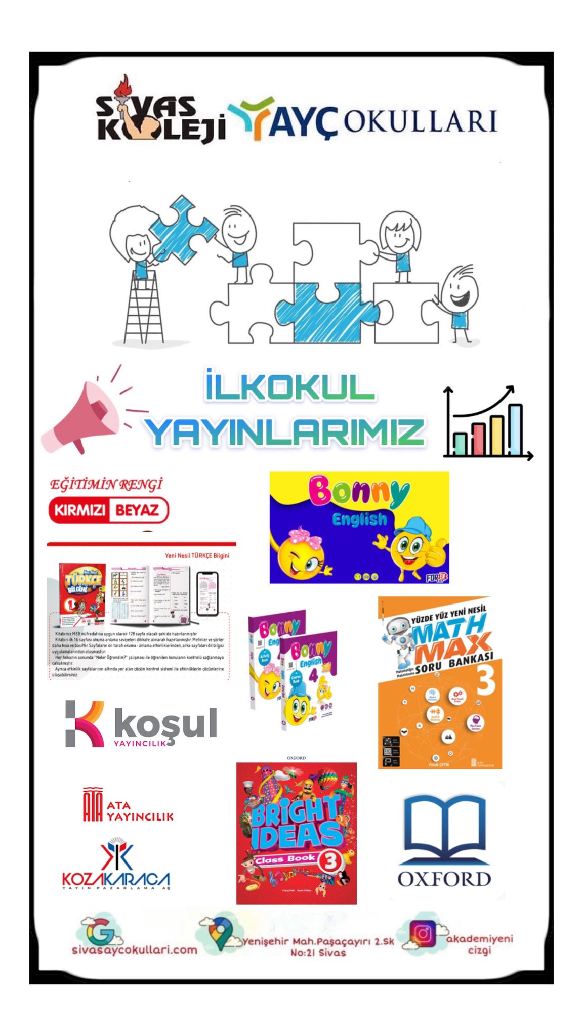  İLKOKUL YAYINLARIMIZ